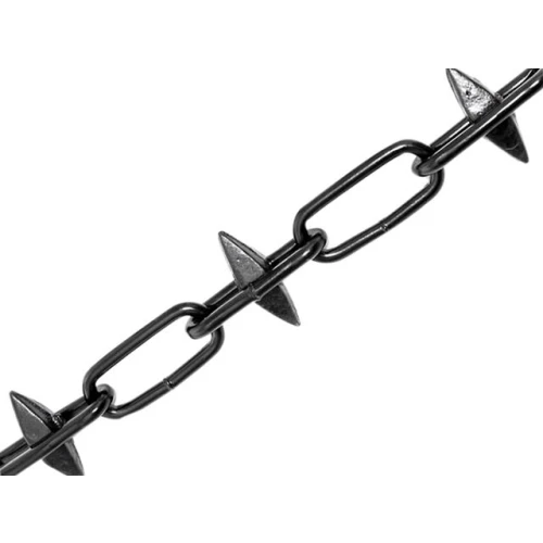 Faithfull Spike Chain Black Japaned 6mm 5m Box