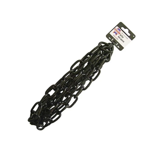 Faithfull Black Japanned Chain 6.0mm x 2.5m - Max load 250Kg