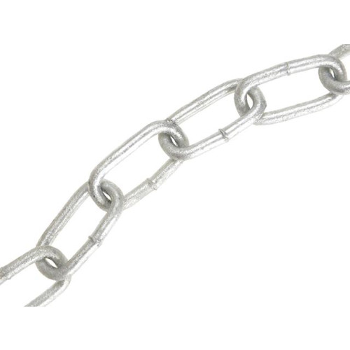 Faithfull Galvanised Chain 30m Reel Link 4 x 26mm - Max load 120Kg