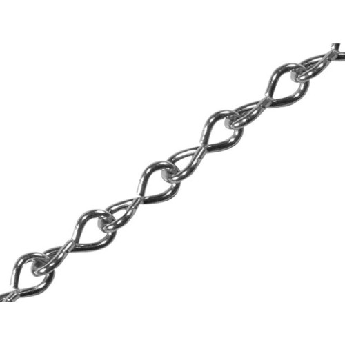 Faithfull Jack Chain Zinc Plated 2mm x 2.5m