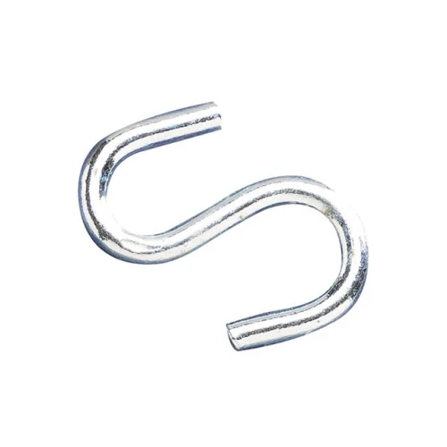 Faithfull S Hooks 3mm Zinc Plated (Pack of 20)