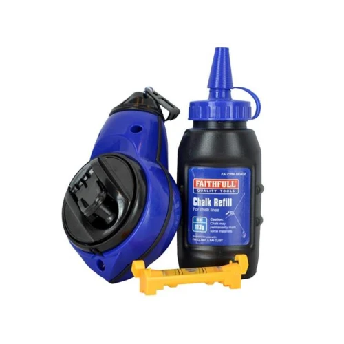 Faithfull Rapid Chalk Line Kit 30m