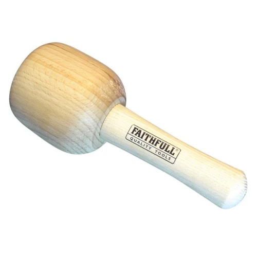 Faithfull Heavy-Duty Carvers Mallet Beech 90mm
