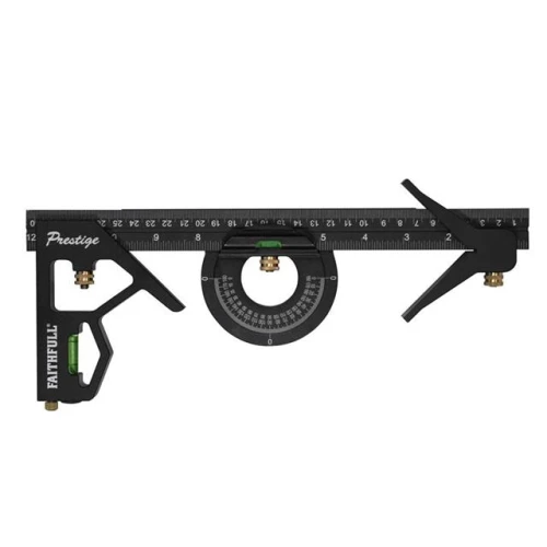 Faithfull Prestige Combination Square Set 300mm (12in)