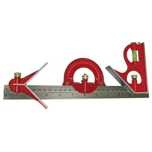 Faithfull Combination Square Set 300mm (12 in)