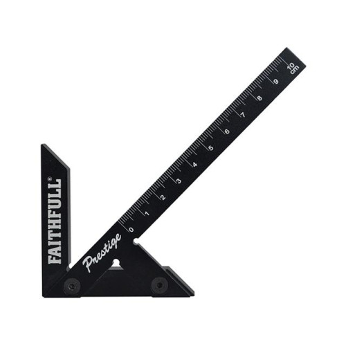 Faithfull Prestige Centre Finder Gauge Black Aluminium 100mm