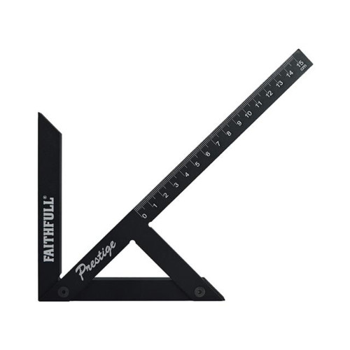 Faithfull Prestige Centre Finder Gauge Black Aluminium 150mm