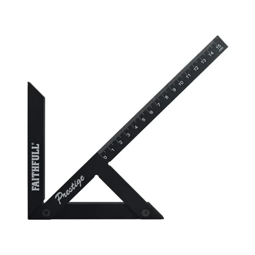 Faithfull Prestige Centre Finder Gauge Black Aluminium 150mm