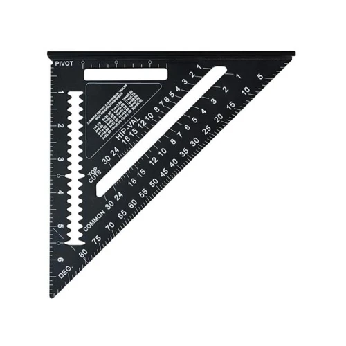 Faithfull Prestige Quick Square Black Aluminium 178mm (7in)
