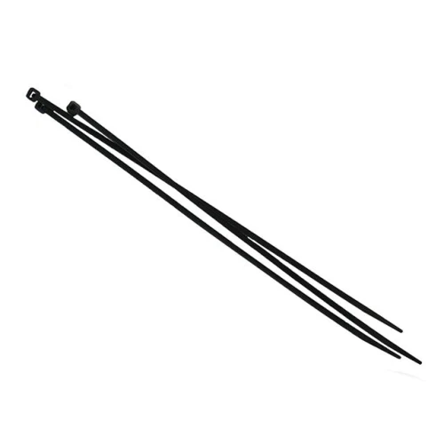 Faithfull Cable Ties Black 250mm X 4.8mm Pack of 100