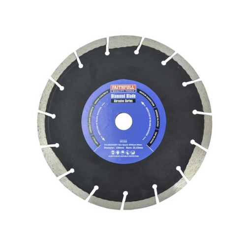 Faithfull Abrasive Diamond Blade 230 x 22.23mm