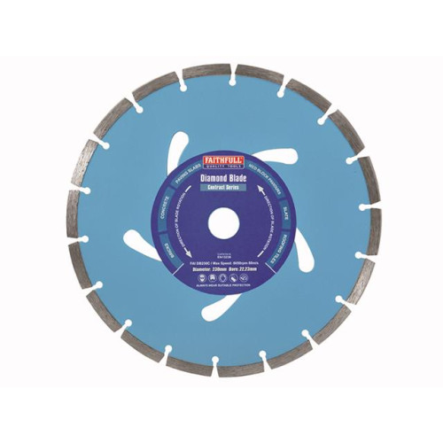 Faithfull Contract Diamond Blade 230 x 22.2mm