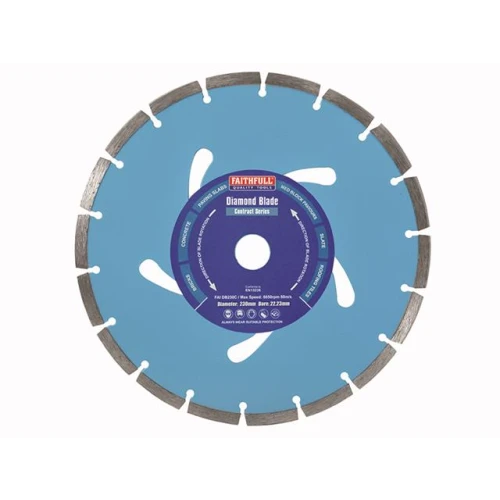 Faithfull Contract Diamond Blade 230 x 22.2mm
