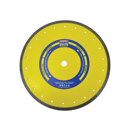 Faithfull Porcelain Diamond Blade 300 x 20mm