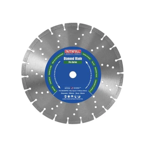 Faithfull Pro Diamond Blade 125mm x 22.2mm