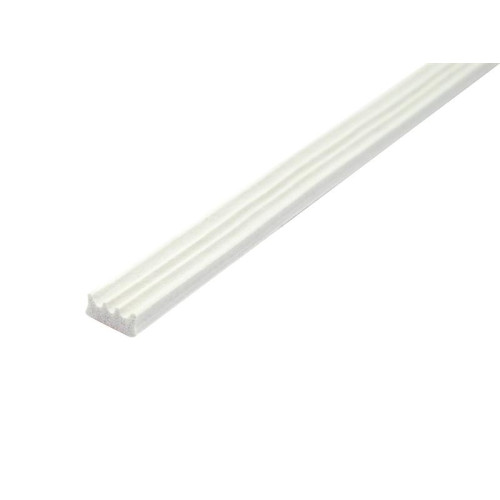 Faithfull EPDM Draught Excluder White 6M 9 x 3.5mm