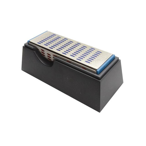 Faithfull Diamond Sharpening Stone 4 Sided 150 X 50 X 50mm