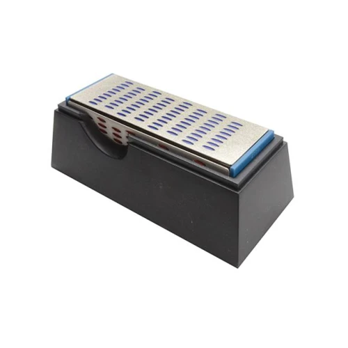 Faithfull Diamond Sharpening Stone 4 Sided 150 X 50 X 50mm