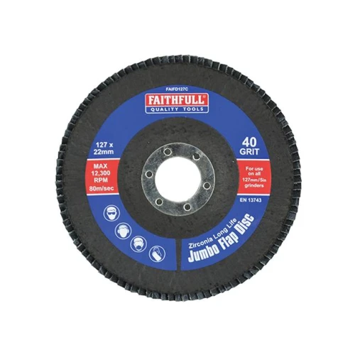 Faithfull Flap Disc 127mm Coarse