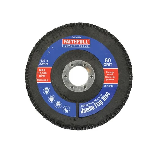 Faithfull Flap Disc 127mm Medium