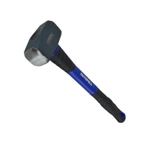 Faithfull Club Hammer 1.81kg (4lb) - Long Shaft Fibreglass Handled