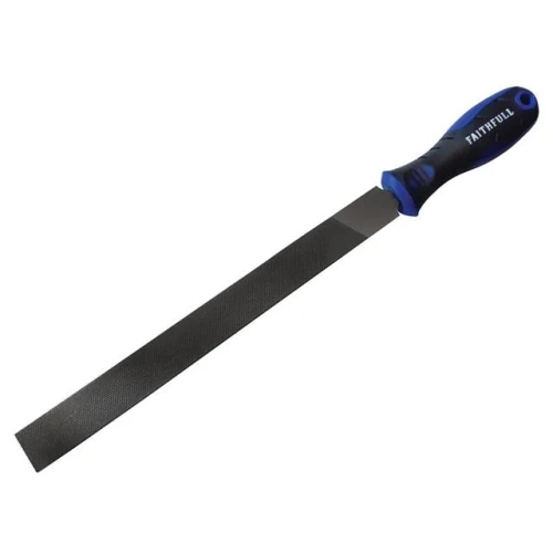 Faithfull Handled Hand Bastard Cut Engineers File 250mm (10in)