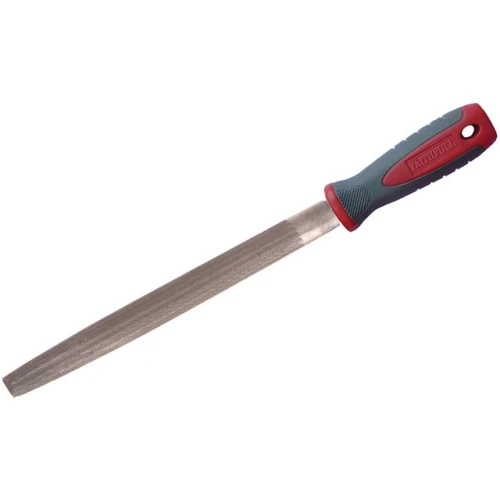 Faithfull Handled Half Round Second Cut Engineers File 300mm (12In)