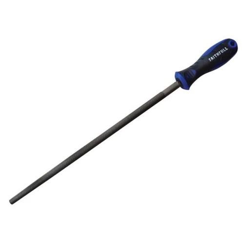 Faithfull Handled Round Second Cut Engineers File 300mm (12in)