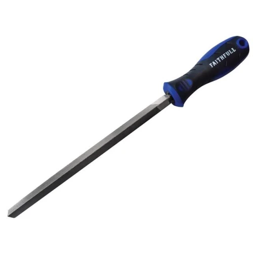 Faithfull Three Square Second Cut Engineers File 200mm (8in)