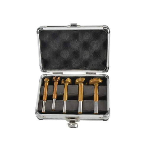 Faithfull Forstner Bit Set 5 Piece in Aluminium Case