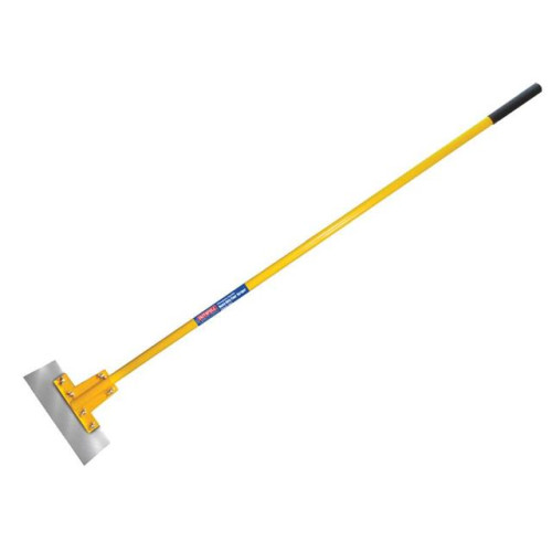 Faithfull Floor Scraper 300mm (12in) Heavy-Duty Fibreglass Handle