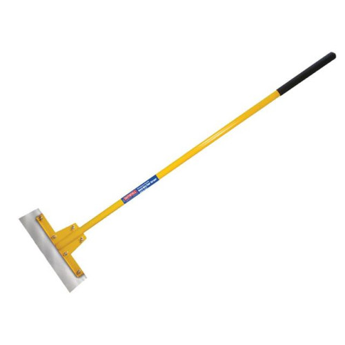 Faithfull Floor Scraper 400mm (16in) Heavy-Duty Fibreglass Handle