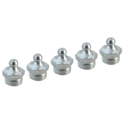 Faithfull Grease Nipple Straight 1/4in BSP (Pack 5)