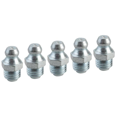 Faithfull Grease Nipple Straight M8 x 1.0 (Pack 5)