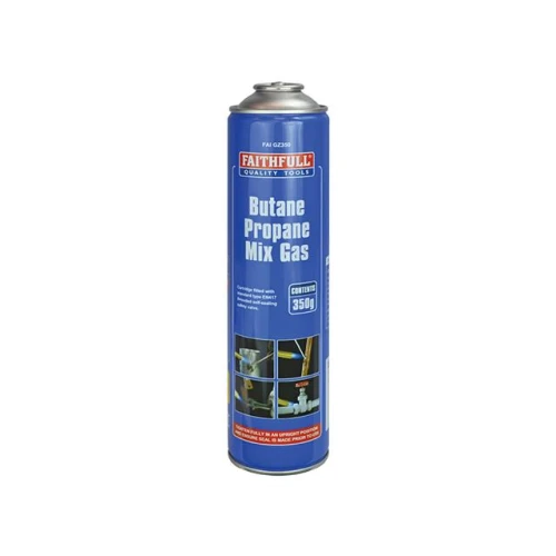 Faithfull Butane Propane Gas Cartridge 350G
