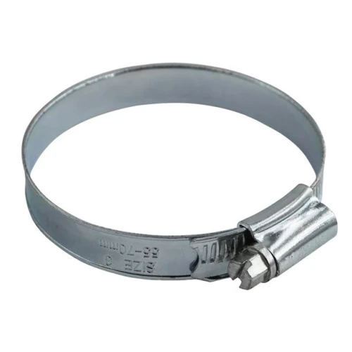 Faithfull 3X Hose Clips - Zinc MSZP 60 - 80mm