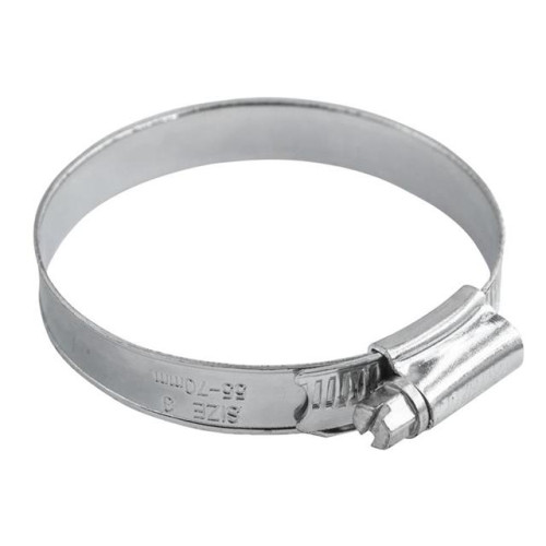 Faithfull 3 Stainless Steel Hose Clip 55-70mm