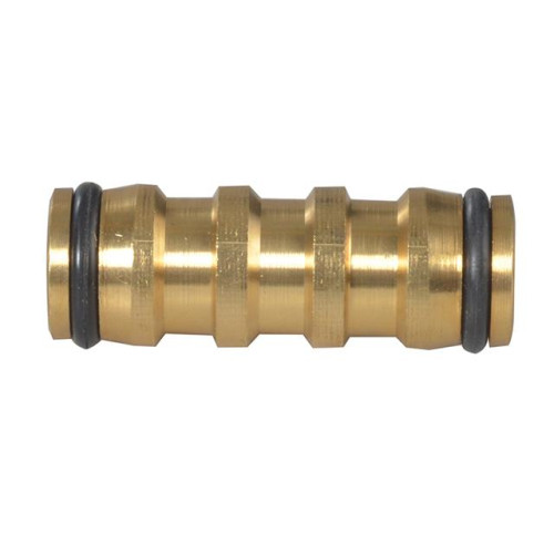 Faithfull Brass Two Way Hose Coupling 1/2in