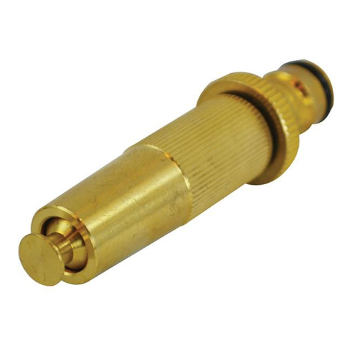 Faithfull Brass Adjustable Spray Nozzle 12.5mm (1/2in)