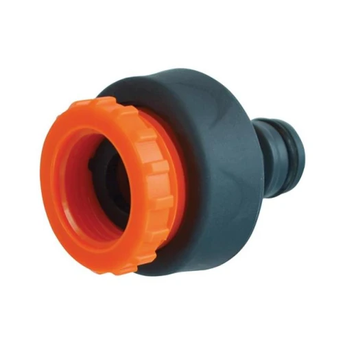 Faithfull Plastic Tap Hose Connector 1/2 & 3/4in