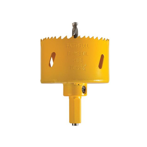 Faithfull Soffit Cutter Holesaw 70mm One Piece