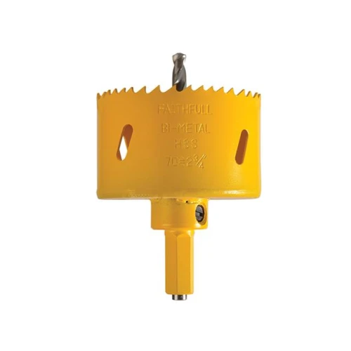 Faithfull Soffit Cutter Holesaw 70mm One Piece