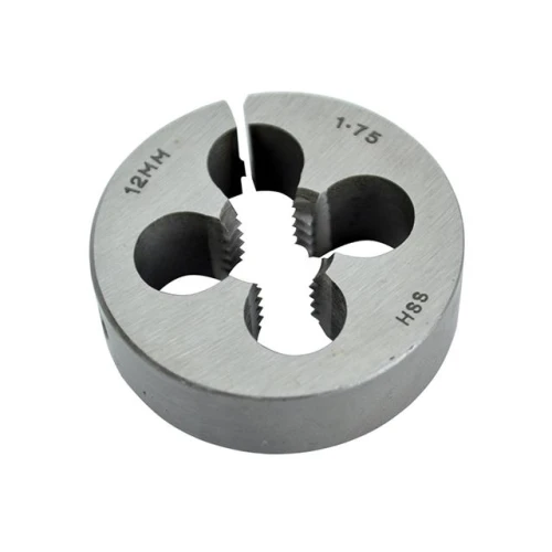Faithfull HSS Straight Flute Split Die M12 x 1.75 (11/2in O.D)