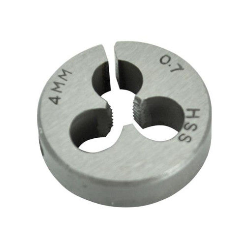 Faithfull HSS Straight Flute Split Die M4 x 0.7 (13/16 O.D)