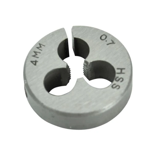 Faithfull HSS Straight Flute Split Die M4 x 0.7 (13/16 O.D)