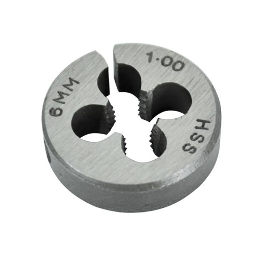 Faithfull HSS Straight Flute Split Die M6 x 1.0 (13/16 O.D)