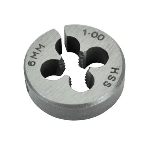 Faithfull HSS Straight Flute Split Die M6 x 1.0 (13/16 O.D)