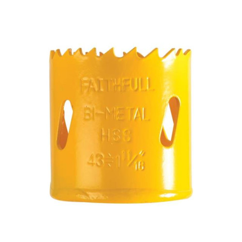 Faithfull Varipitch Holesaw 43mm