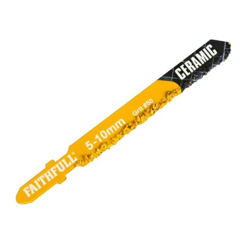 Faithfull Jigsaw Blade Tct Riff Tile Cutting (Pack of 5)