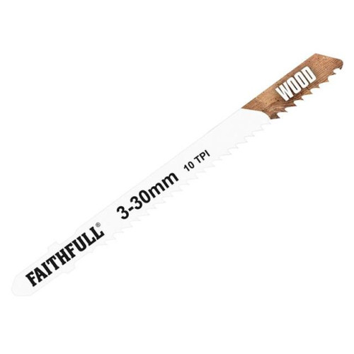 Faithfull Jigsaw Blades Laminate/Wood T101br (Pack of 5)